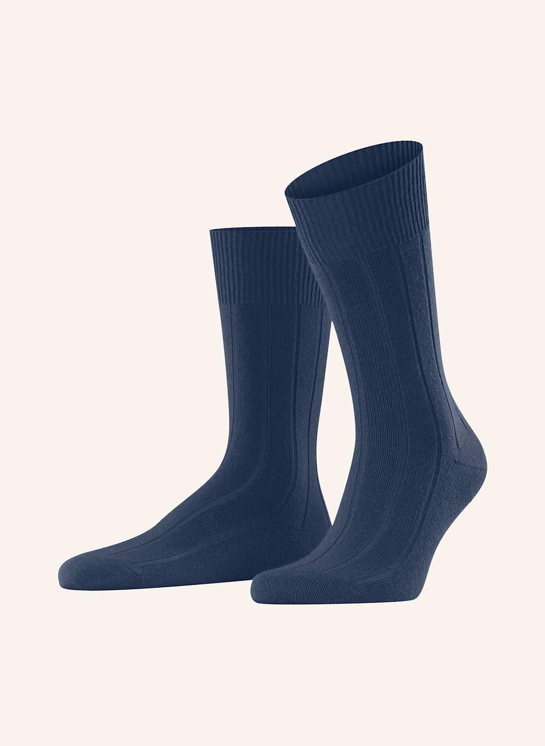 Falke Strümpfe Lhasa Rib Mit Merinowolle blau Falke Strümpfe Lhasa Rib Mit Merinowolle blau von Falke