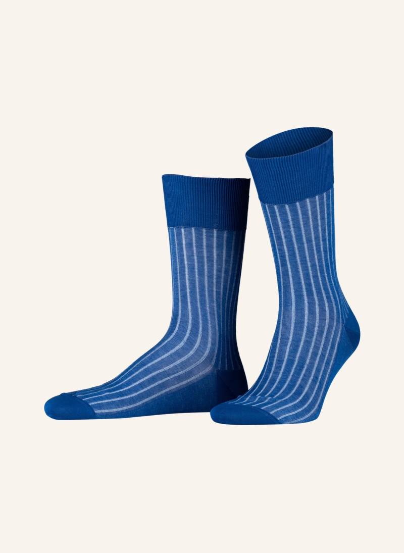 Falke Strümpfe Shadow blau von Falke