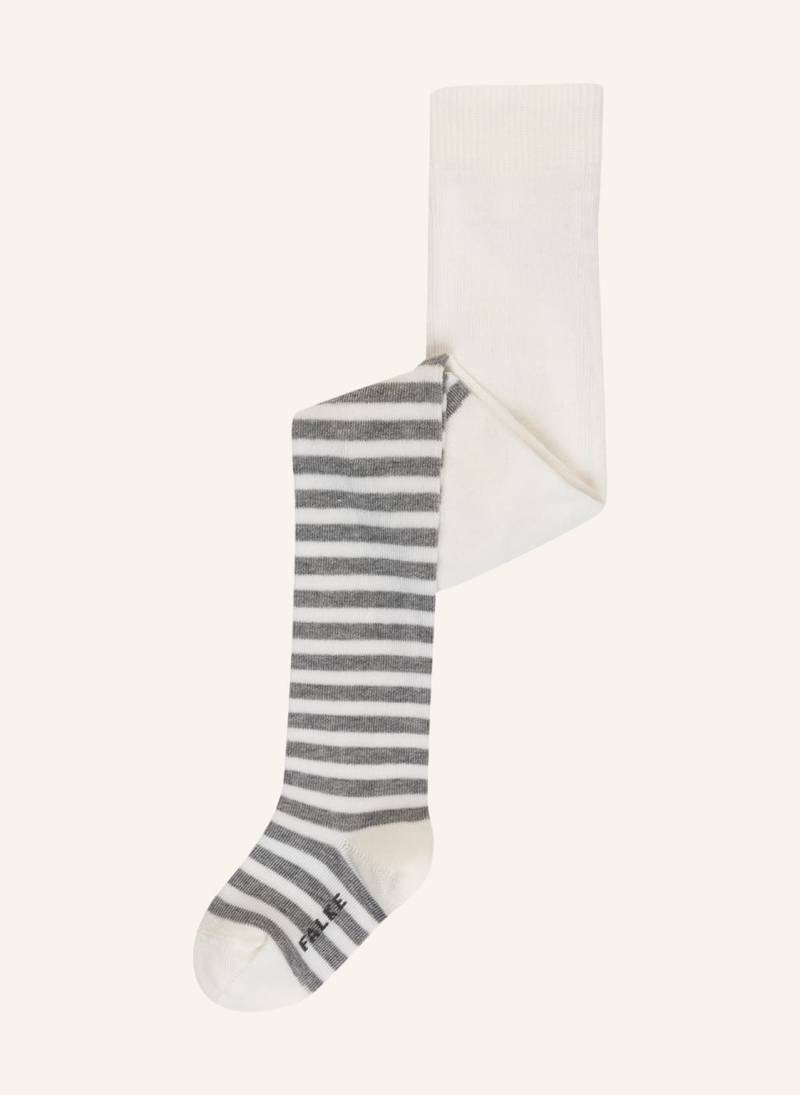 Falke Strumpfhose Stripe weiss von Falke