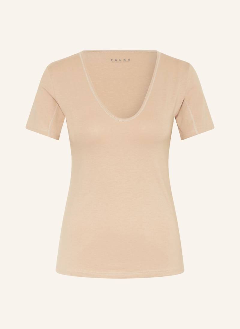 Falke T-Shirt Daily Climate Control braun von Falke