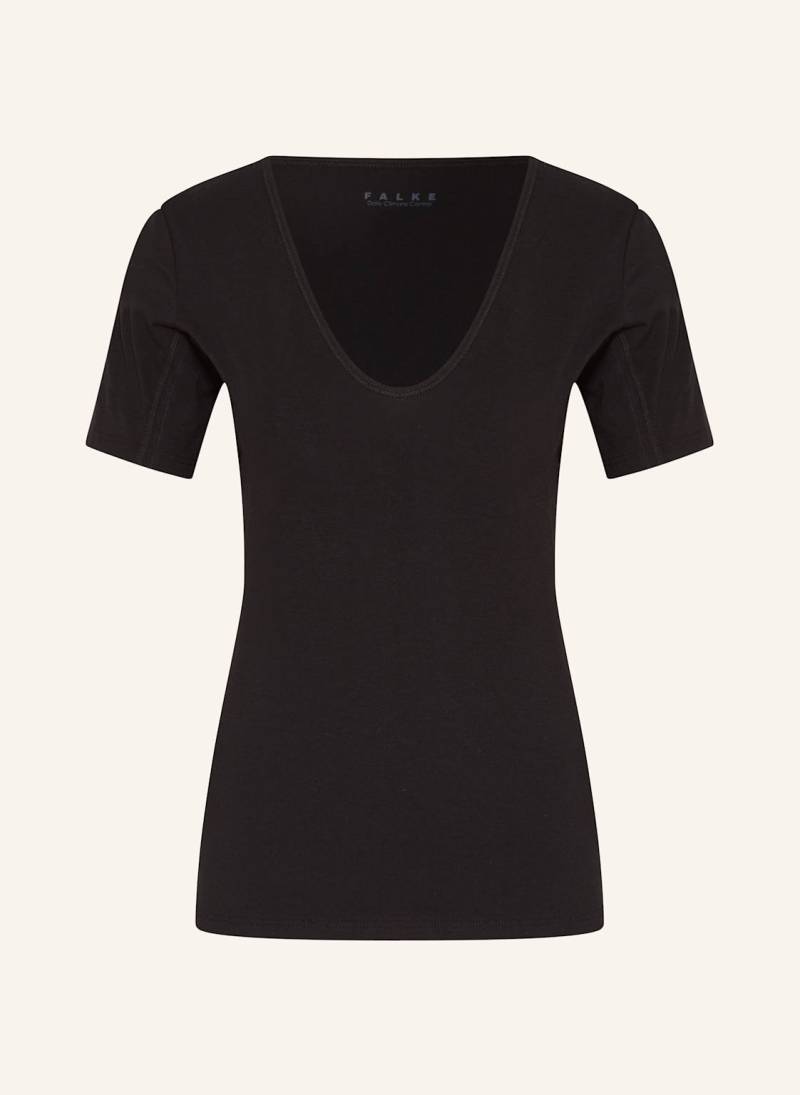 Falke T-Shirt Daily Climate Control schwarz von Falke