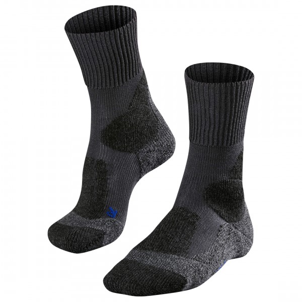 Falke - TK1 Cool - Wandersocken Gr 44-45 schwarz von Falke