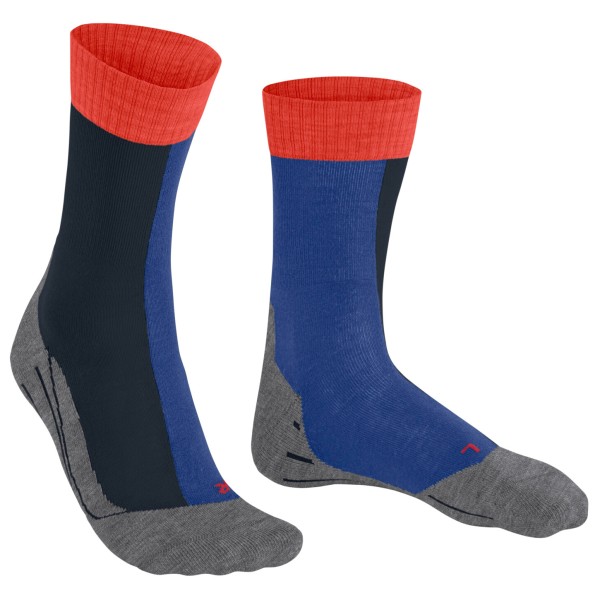 Falke - TK2 Explore Mid - Wandersocken Gr 42-43 blau von Falke