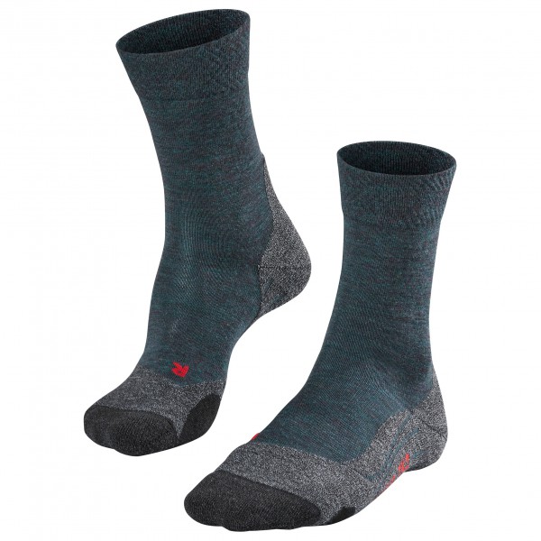 Falke - TK2 Melange - Wandersocken Gr 39-41;42-43;44-45 blau;braun;grau;oliv von Falke