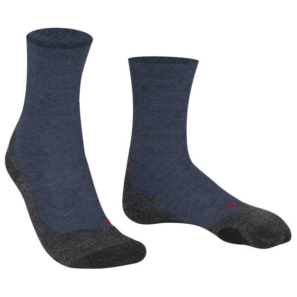 Falke - TK2 Melange - Wandersocken Gr 44-45 blau von Falke