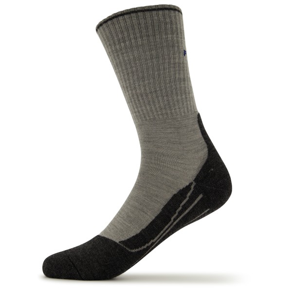 Falke - TK2 Wool Silk - Wandersocken Gr 39-41 grau von Falke