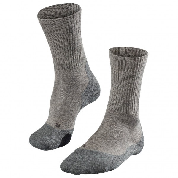 Falke - TK2 Wool - Wandersocken Gr 39-41 grau von Falke