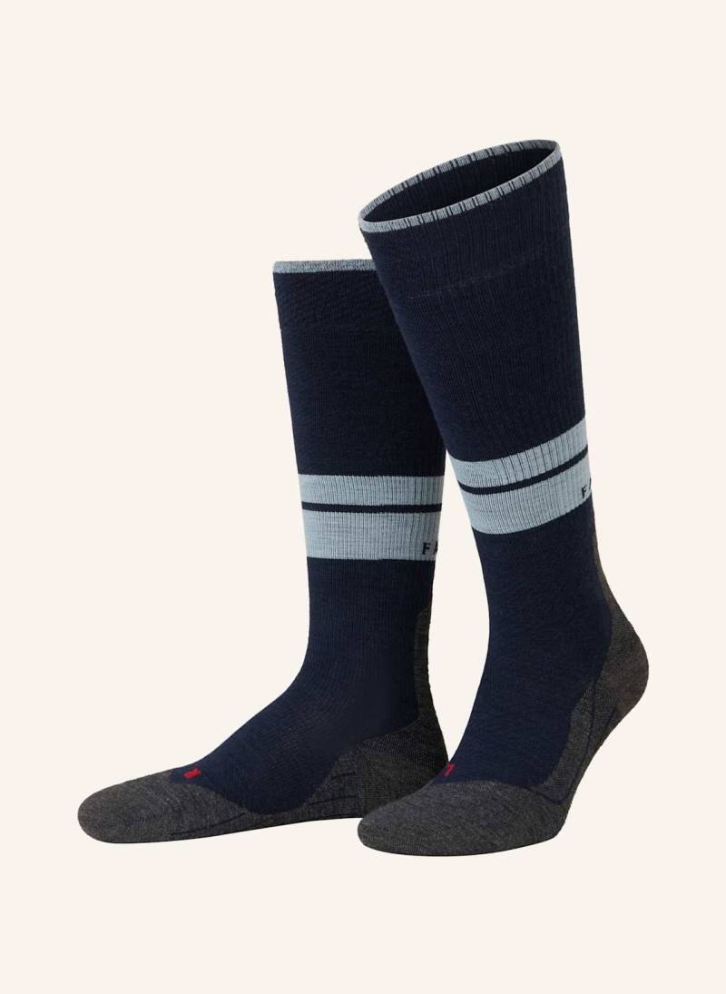 Falke Trekking-Socken Tk Compression Energy blau von Falke