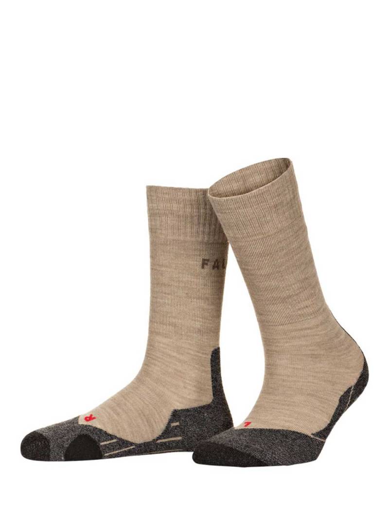 Falke Trekking-Socken tk2 Mit Merinowolle beige von Falke