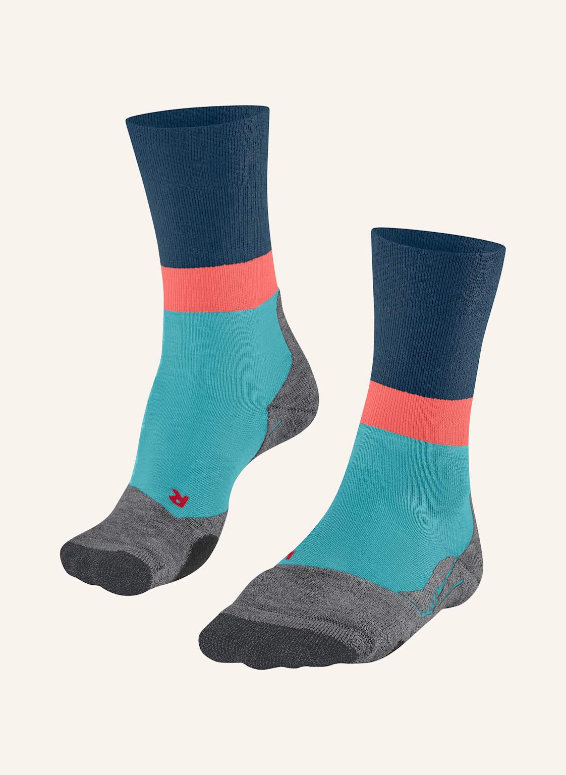 Falke Trekking-Socken tk2 Mit Merinowolle blau von Falke