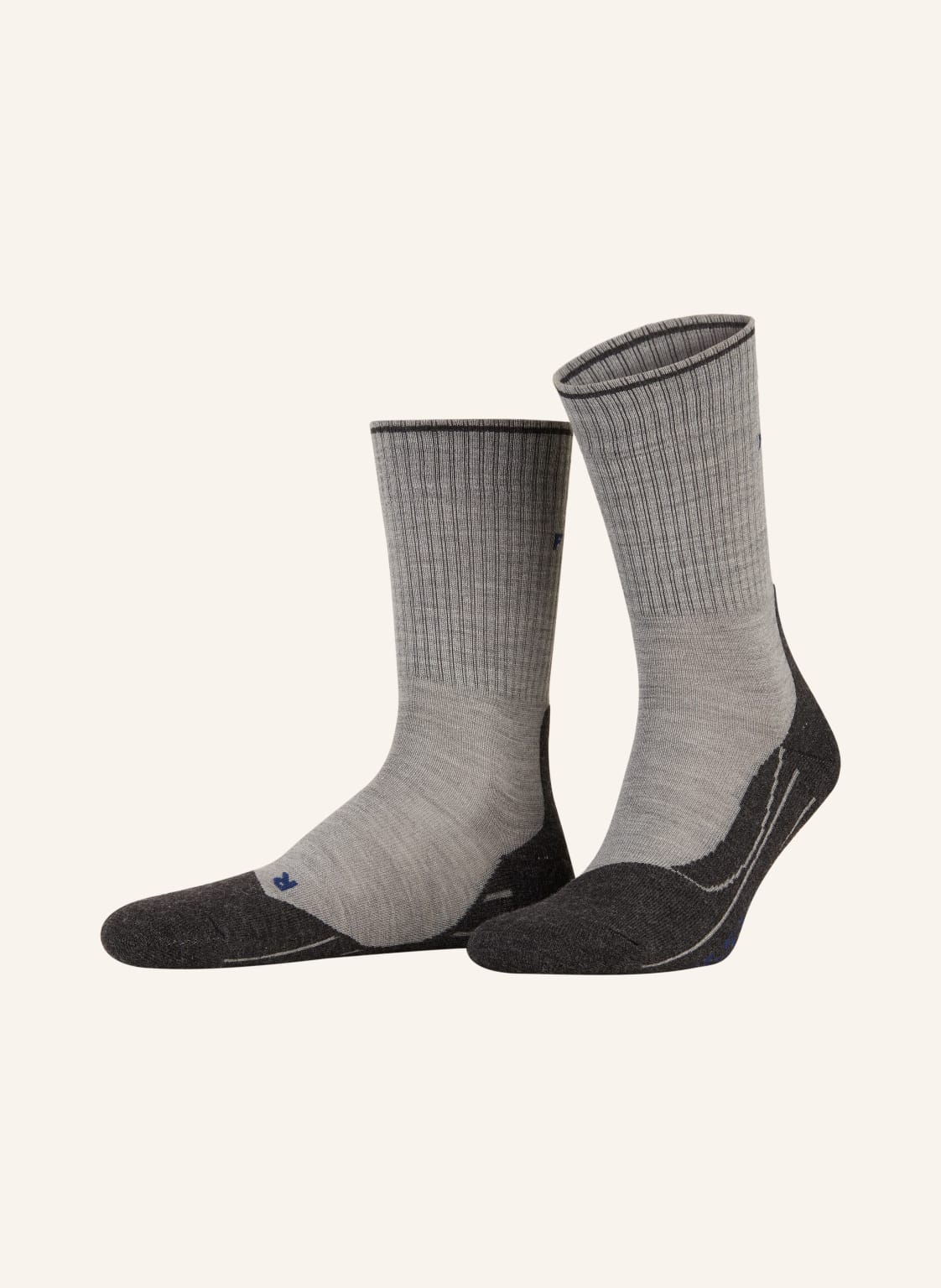 Falke Trekking-Socken tk2 Wool Silk grau von Falke