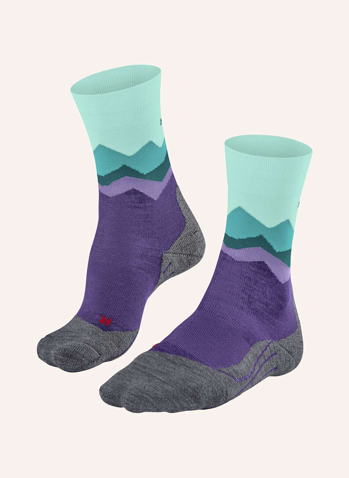 Falke Trekking-Socken tk2 lila von Falke