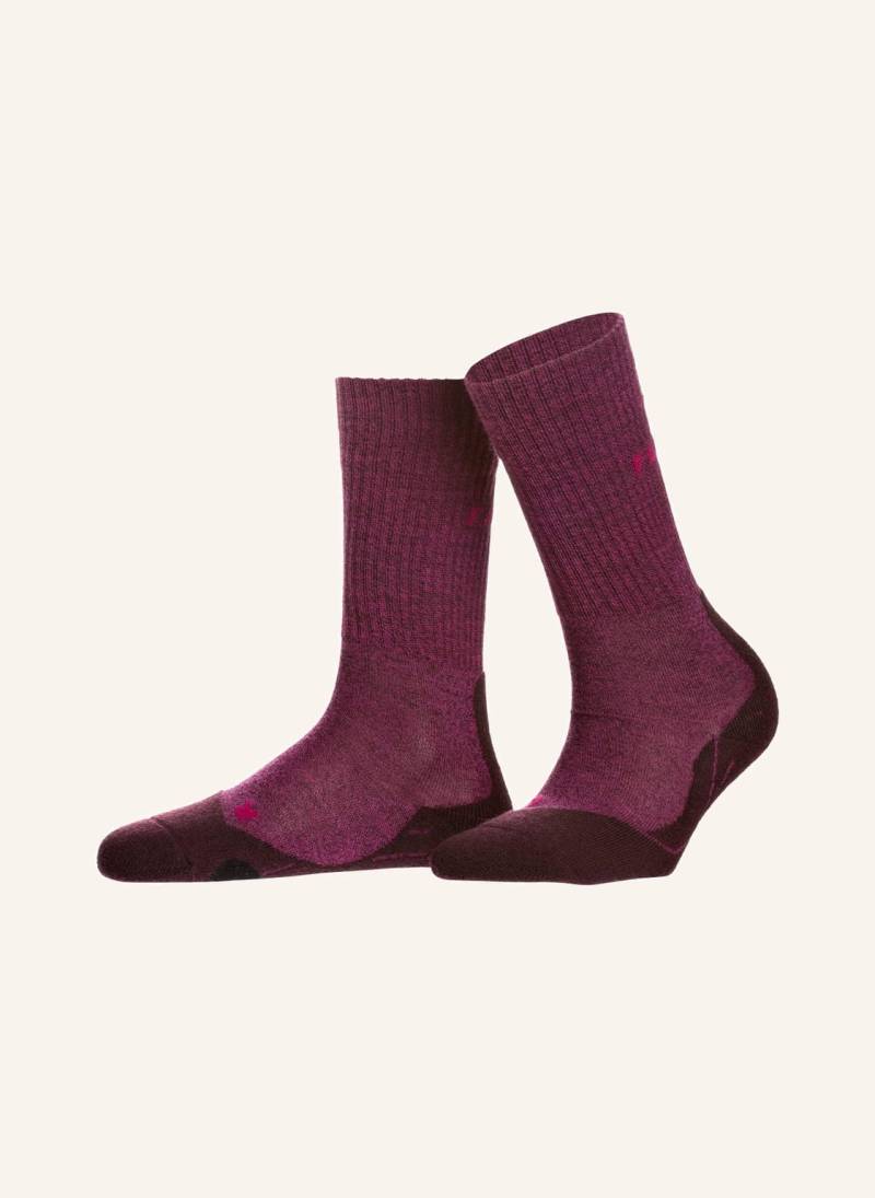 Falke Trekking-Socken tk2 rot von Falke