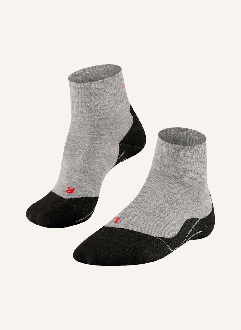 Falke Trekking-Socken tk5 Ultralight Short grau von Falke