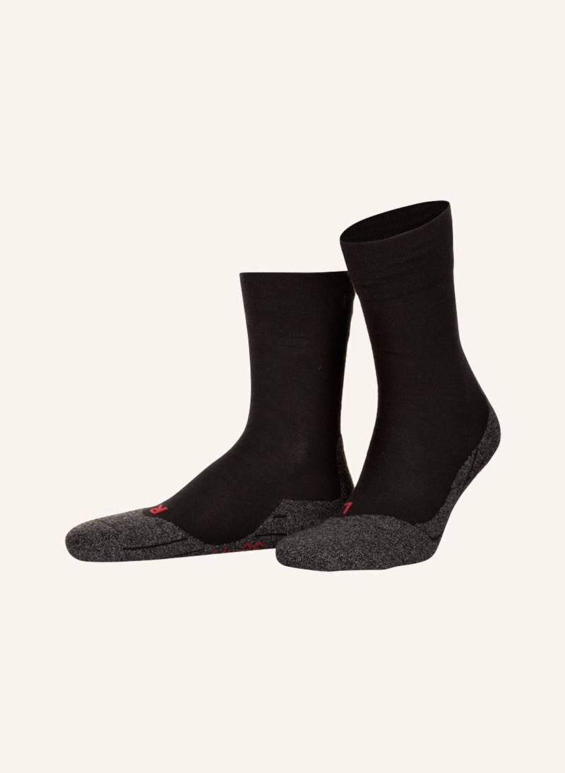 Falke Trekking-Socken tk2 Sensitive schwarz von Falke