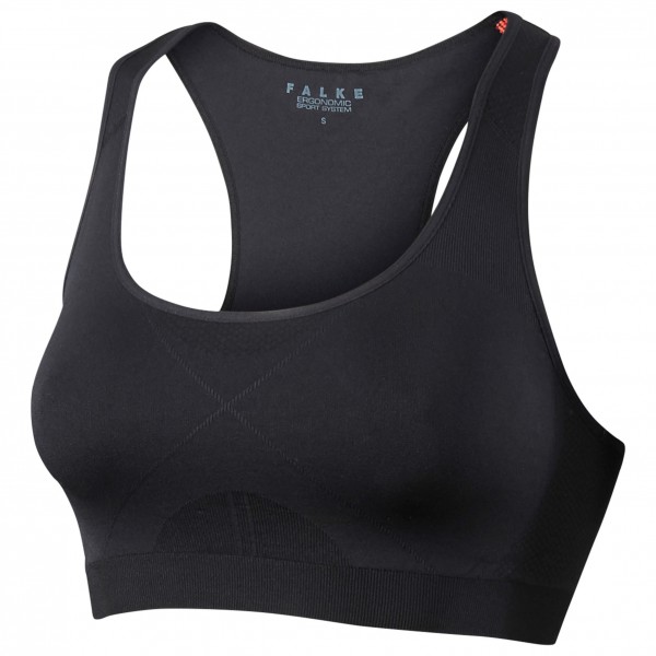 Falke - Women's Bra Top Madison Low Support - Sport-BH Gr S schwarz von Falke