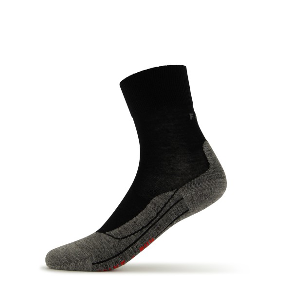 Falke - Women's RU 4 Wool - Laufsocken Gr 39-40 schwarz von Falke