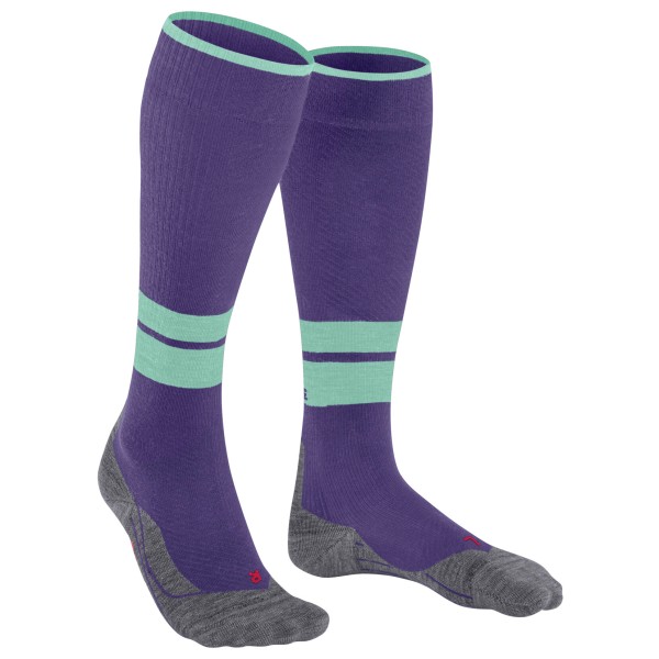 Falke - Women's TK Compression - Wandersocken Gr 35-38 - Width: 30-35 cm;35-38 - Width: 36-40 cm;39-42 - Width: 30-35 cm;39-42 - Width: 36-40 cm blau;lila;schwarz von Falke