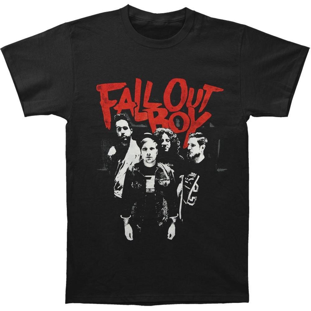 Fall Out Boy - Punk Scratch TShirt, für Damen, Schwarz, Größe L von Fall Out Boy