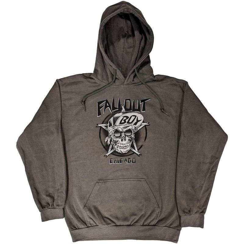 Fall Out Boy - Suicidal Kapuzenpullover, für Damen, Grau, Größe L von Fall Out Boy