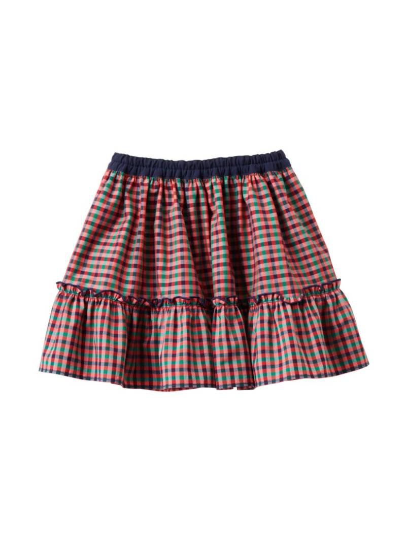 familiar reversible cotton miniskirt - Red von familiar