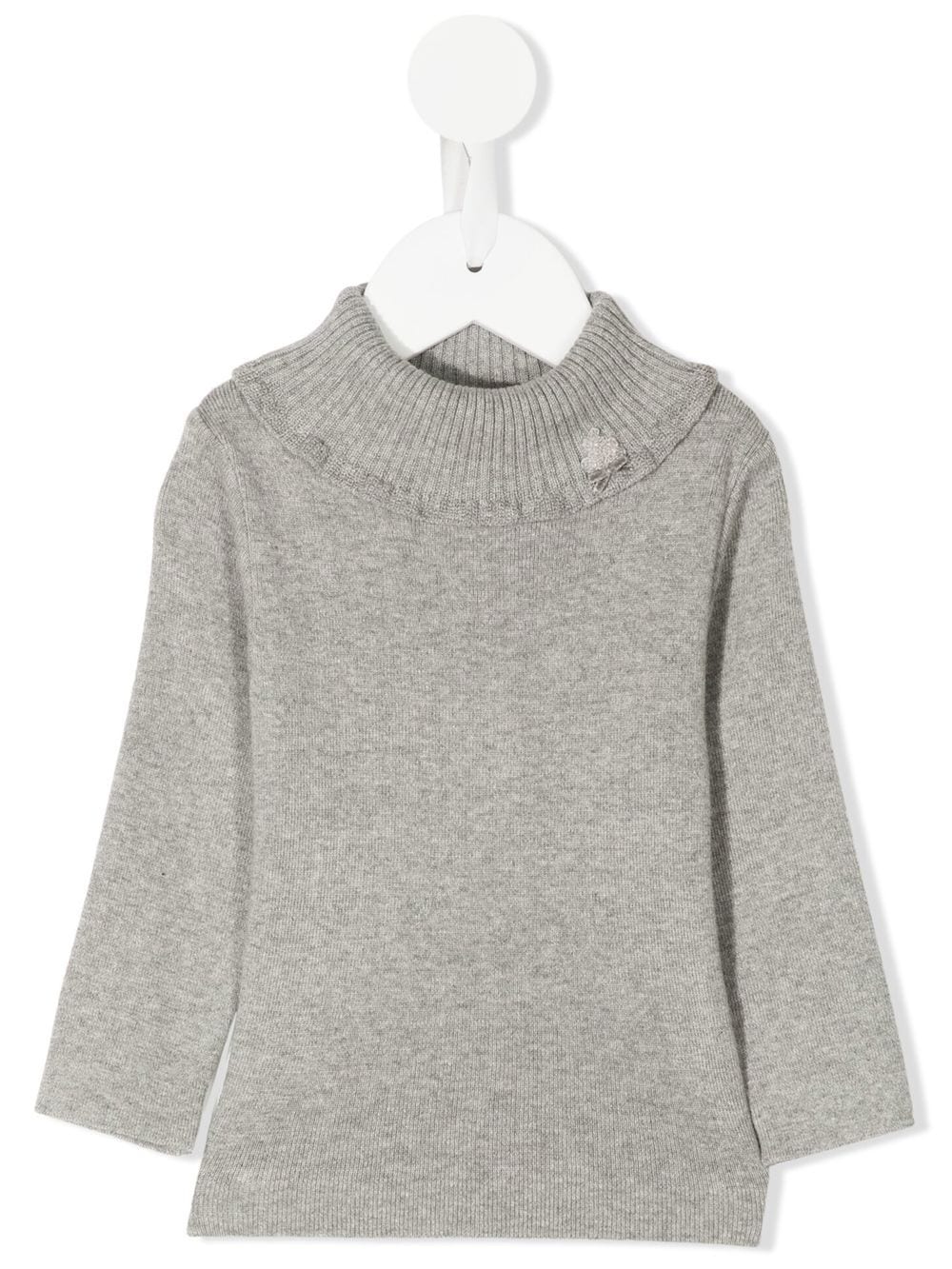 Familiar roll-neck long-sleeve jumper - Grey von Familiar