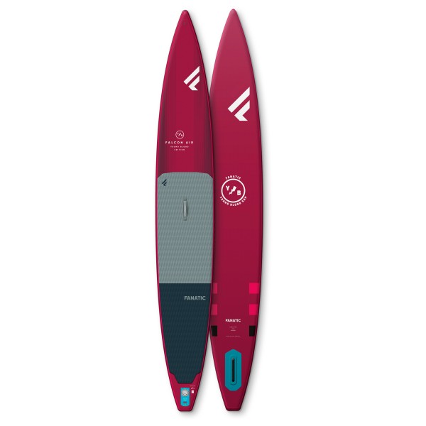 Fanatic - iSUP Falcon Air Young Blood Edition - SUP Board Gr 12'6'' x 22'' - 381 x 56 cm rot von Fanatic