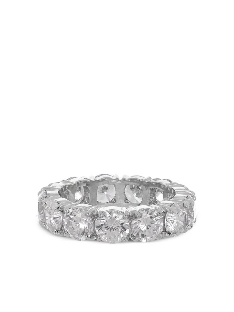 Fantasia by Deserio 14kt white gold eternity ring - Silver von Fantasia by Deserio