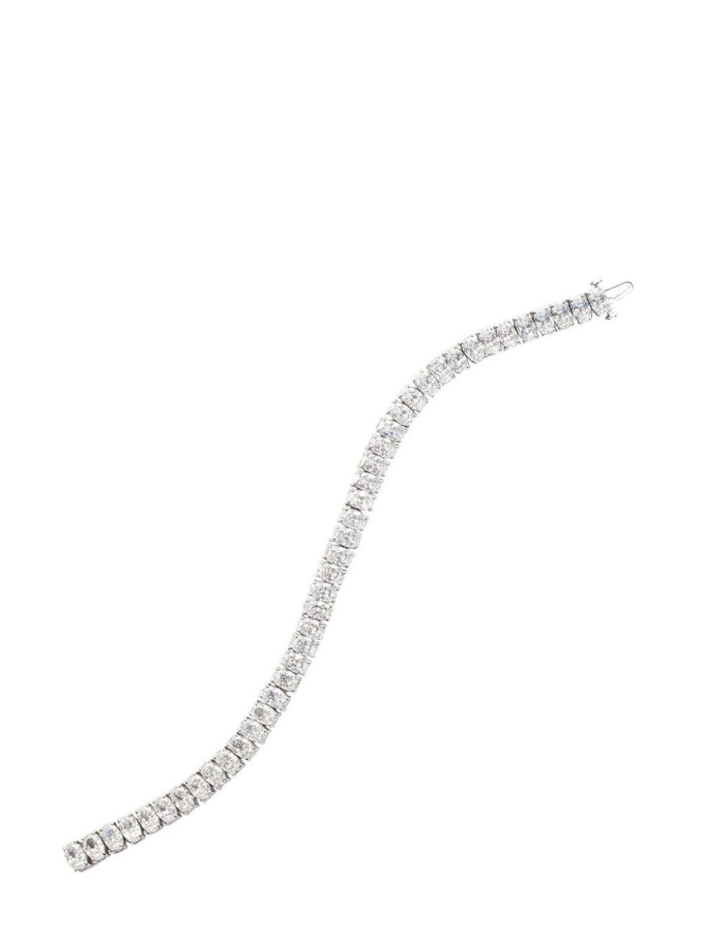 Fantasia by Deserio Tennis zirconia bracelet - White von Fantasia by Deserio