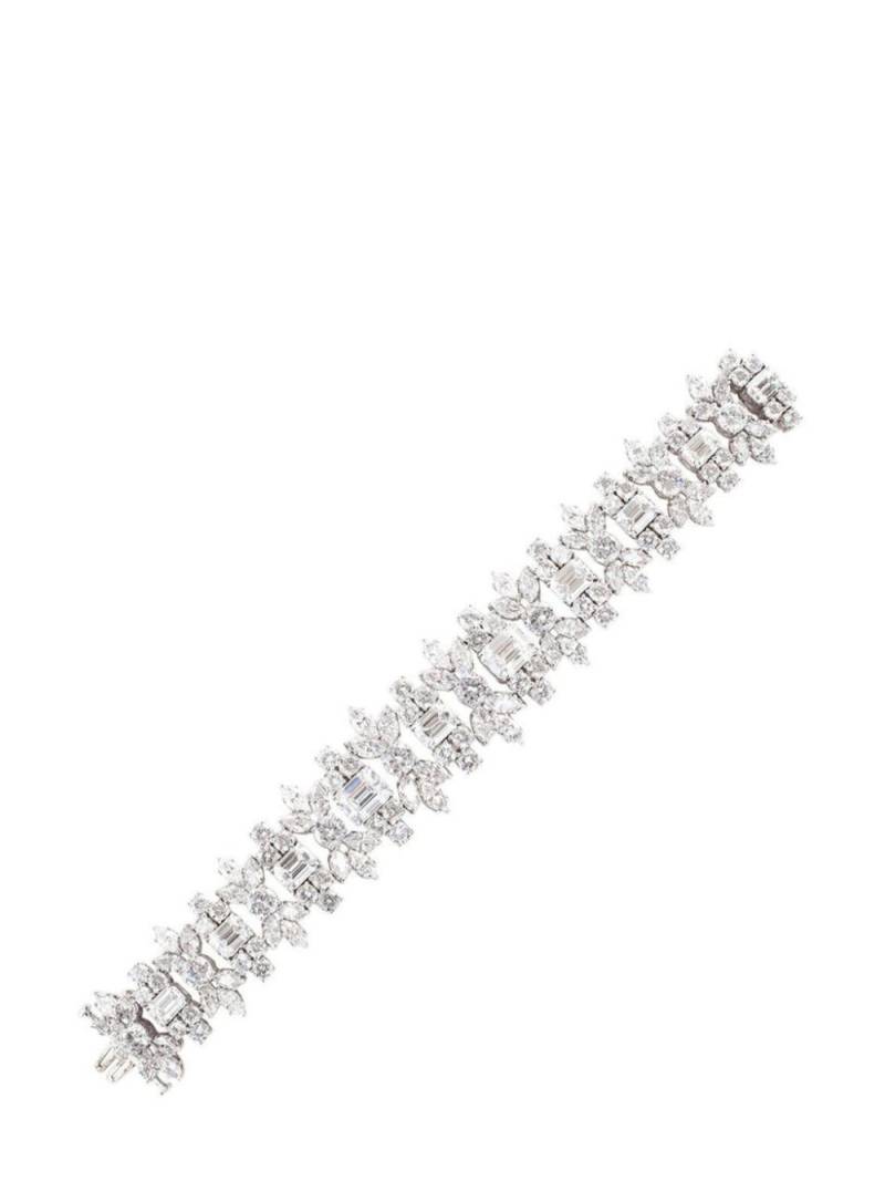 Fantasia by Deserio elaborate cz bracelet - Silver von Fantasia by Deserio