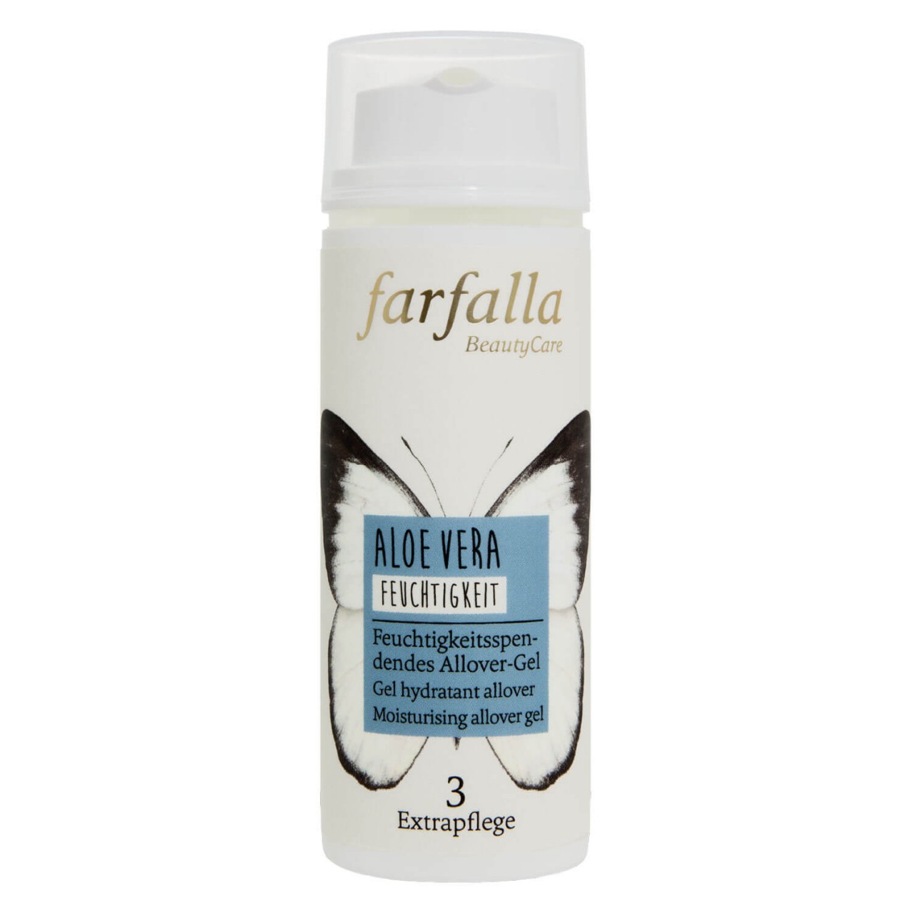 Farfalla Aloe Vera - Feuchtigkeitsspendendes Allover-Gel Farfalla Aloe Vera - Feuchtigkeitsspendendes Allover-Gel von Farfalla