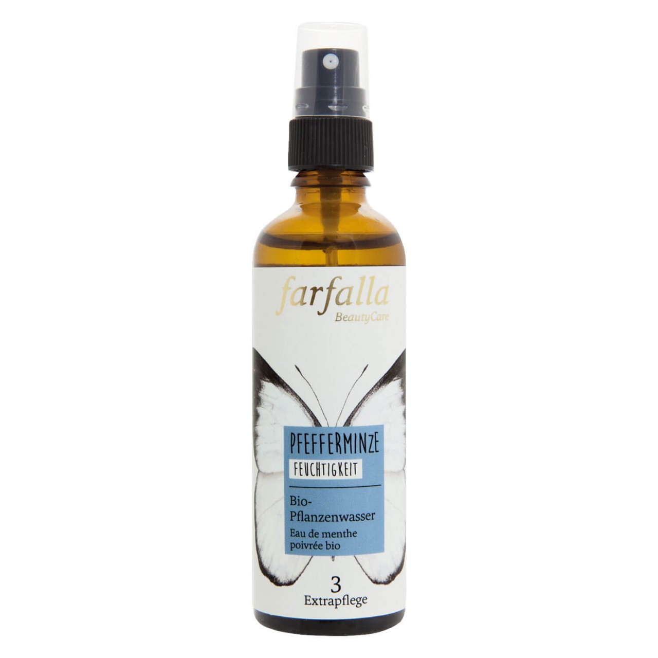 Farfalla Bio-Pflanzenwasser - Pfefferminze Bio-Pflanzenwasser Feuchtigkeit Farfalla Bio-Pflanzenwasser - Pfefferminze Bio-Pflanzenwasser Feuchtigkeit von Farfalla