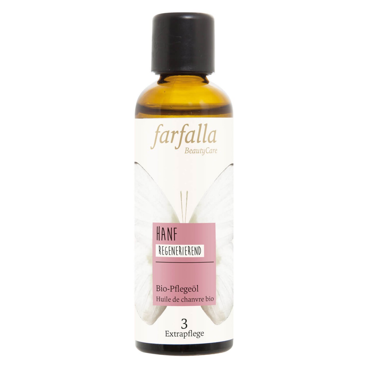 Farfalla Bio-Pflegeöl - Hanf Bio-Pflegeöl regenerierend Farfalla Bio-Pflegeöl - Hanf Bio-Pflegeöl regenerierend von Farfalla