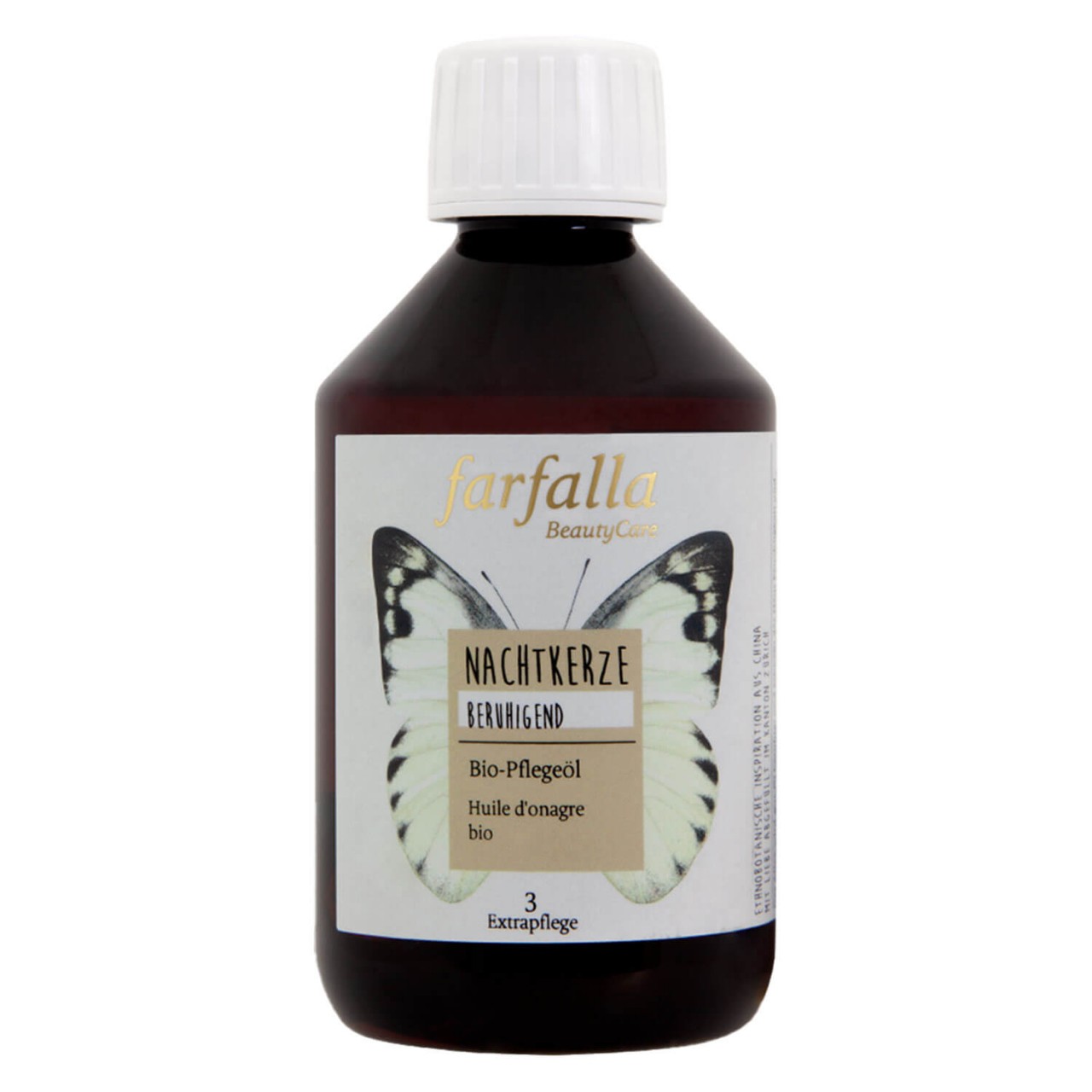 Farfalla Bio-Pflegeöl - Nachtkerze - Bio-Pflegeöl beruhigend Farfalla Bio-Pflegeöl - Nachtkerze - Bio-Pflegeöl beruhigend von Farfalla