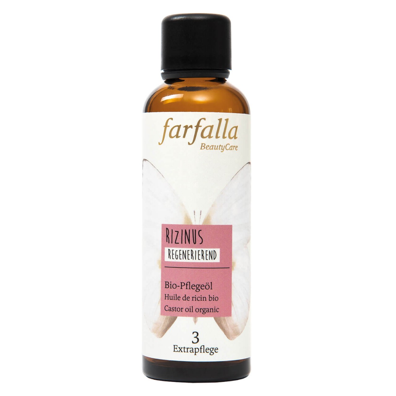 Farfalla Bio-Pflegeöl - Regenerierendes Rizinus Bio-Pflegeöl Farfalla Bio-Pflegeöl - Regenerierendes Rizinus Bio-Pflegeöl von Farfalla