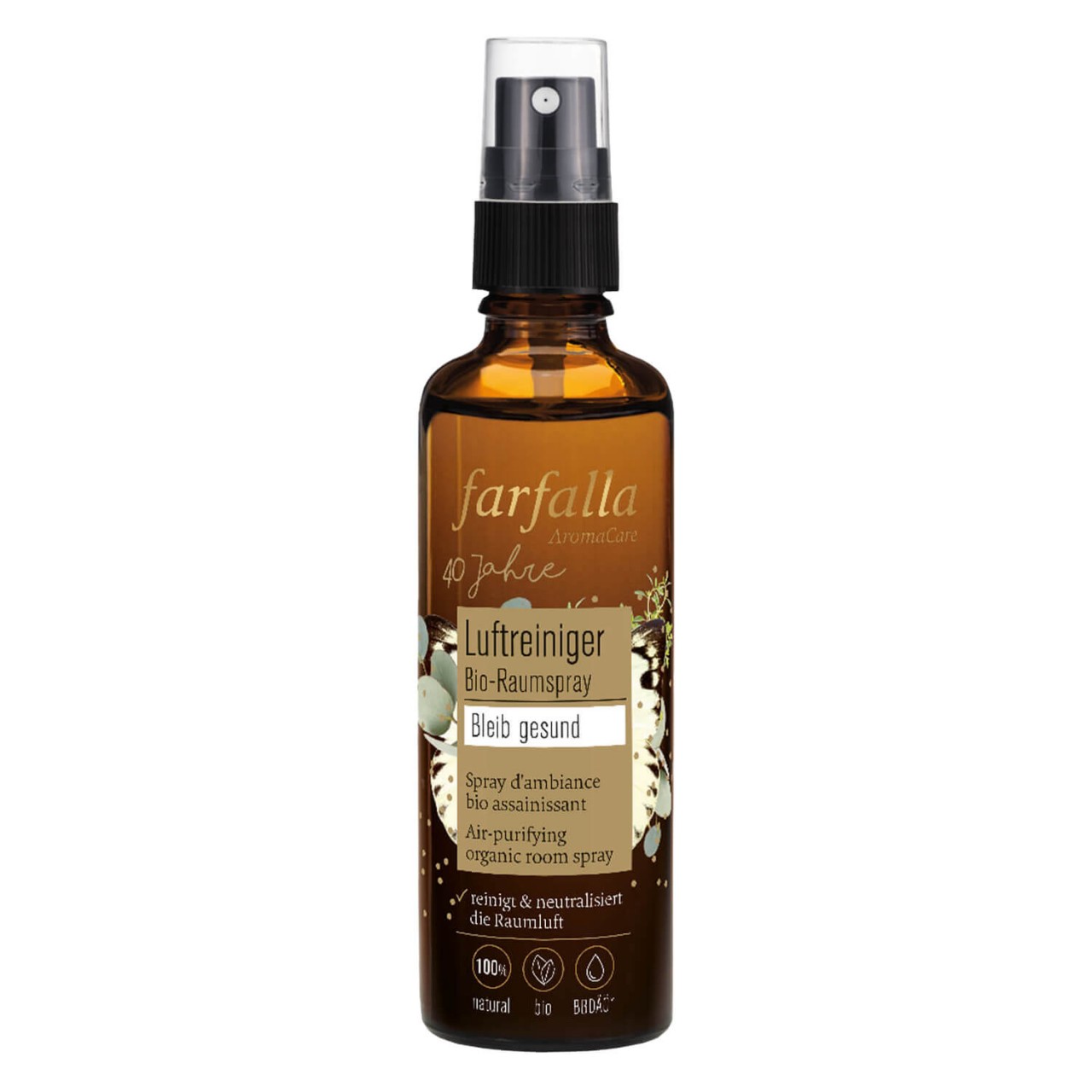 Farfalla Bleib gesund - Ravintsara Luftreinigender Bio-Schutzspray von Farfalla