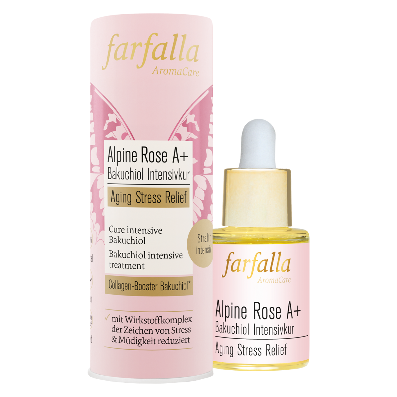 Farfalla Care - Alpine Rose A+ Bakuchiol Intensivkur von Farfalla