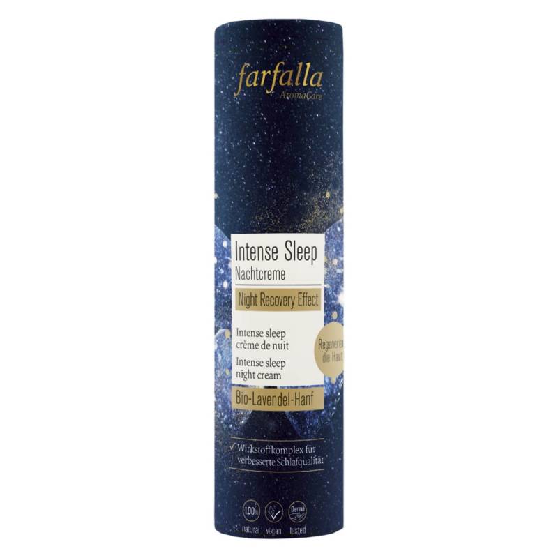 Farfalla Care - Intense Sleep Nachtcreme Night Recovery Effect von Farfalla