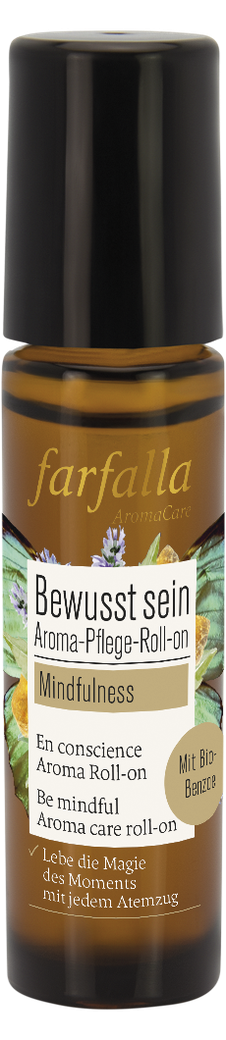 Farfalla Care - Mindfulness, bewusst sein aroma-pflege-roll-on, 10ml von Farfalla