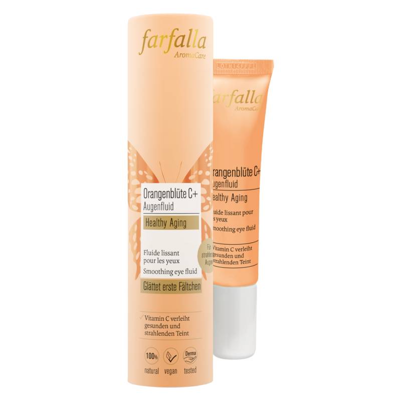 Farfalla Care - Orangenblüte C+ Augenfluid Healthy Aging von Farfalla