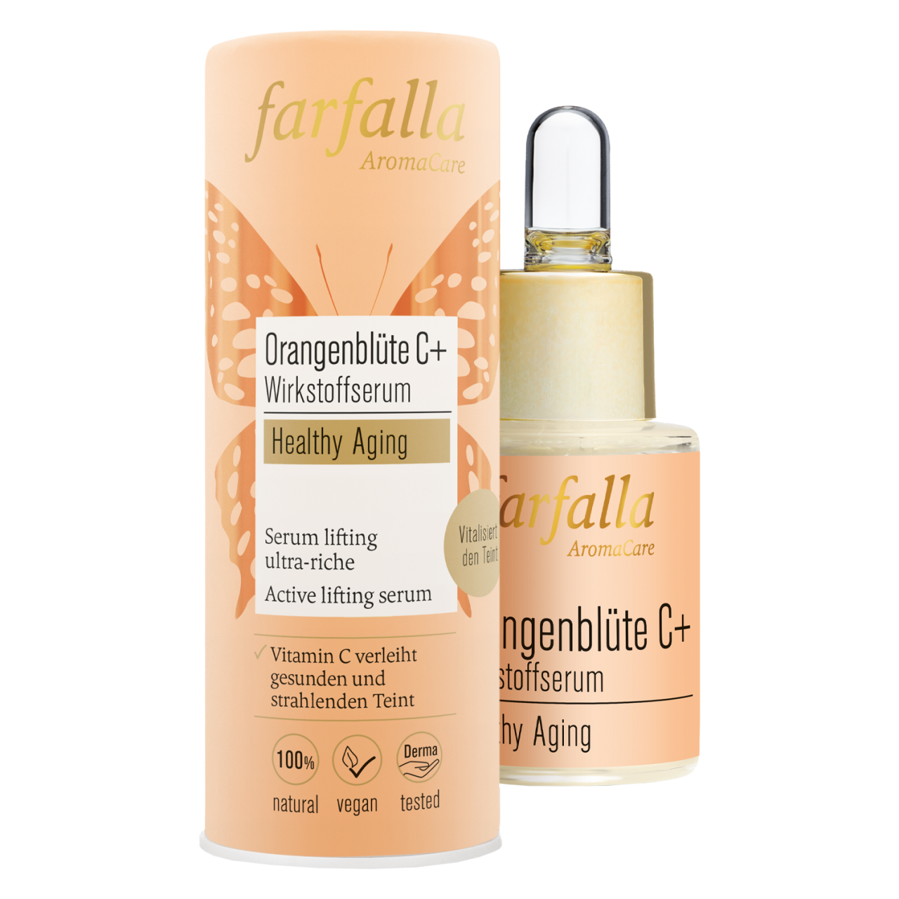 Farfalla Care - Orangenblüte C+ Wirkstoffserum Healthy Aging Farfalla Care - Orangenblüte C+ Wirkstoffserum Healthy Aging von Farfalla