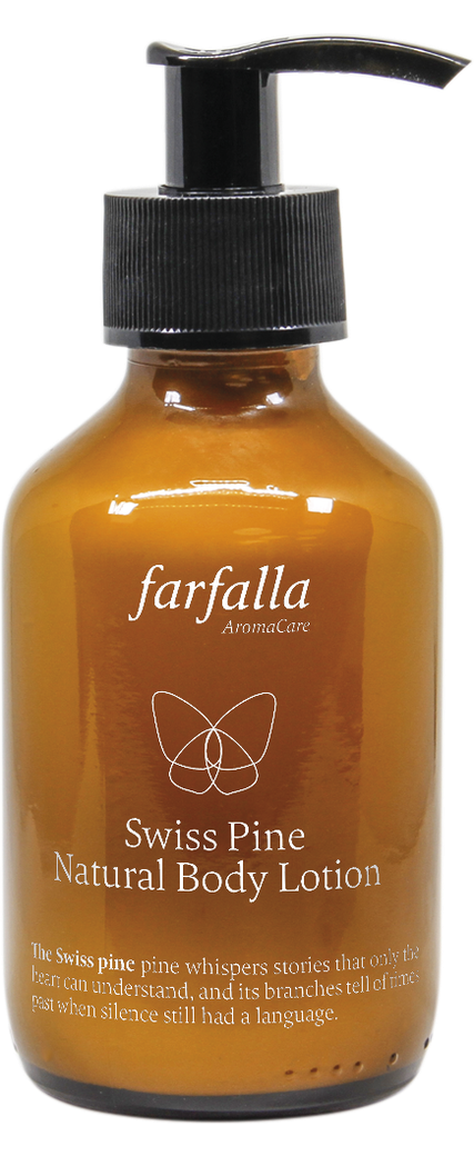 Farfalla Care - Swiss pine natural body lotion, 150ml von Farfalla