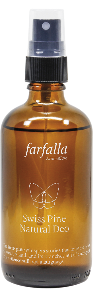 Farfalla Care - Swiss pine natural deodorant, 100ml von Farfalla