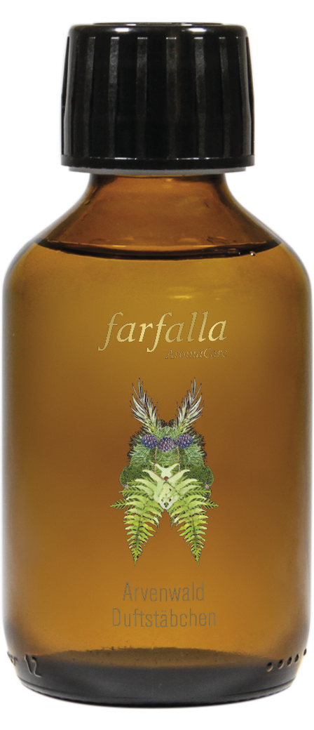 Farfalla - Duftstäbchen arvenwald aroma ambiance nachfüllung, 150ml von Farfalla