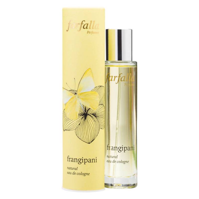 Farfalla Fragrance - Frangipani Natural Eau de Cologne von Farfalla