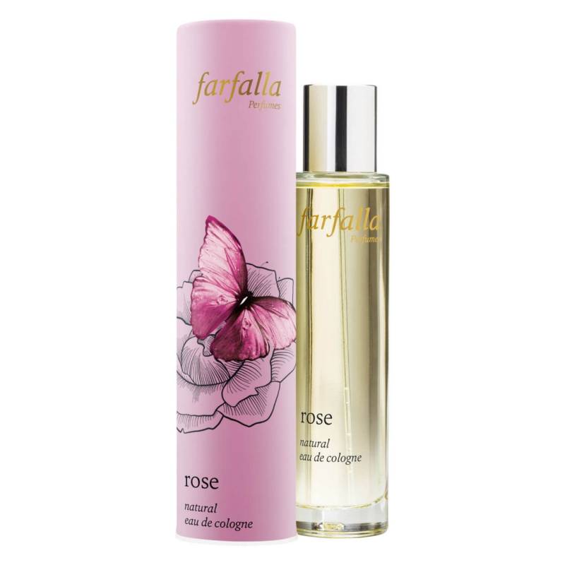 Farfalla Fragrance - Rose Natural Eau de Cologne von Farfalla