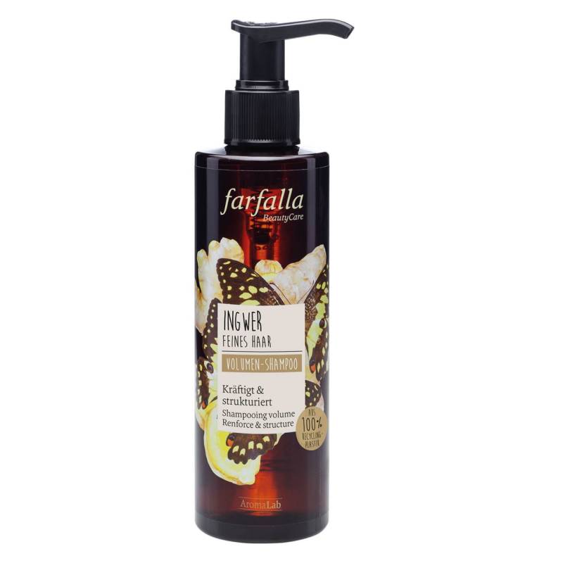 Farfalla Hair Care - Ingwer Volumen-Shampoo von Farfalla