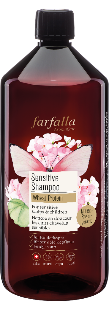 Farfalla Hair Care - Sensitive Shampoo Wheat Protein von Farfalla