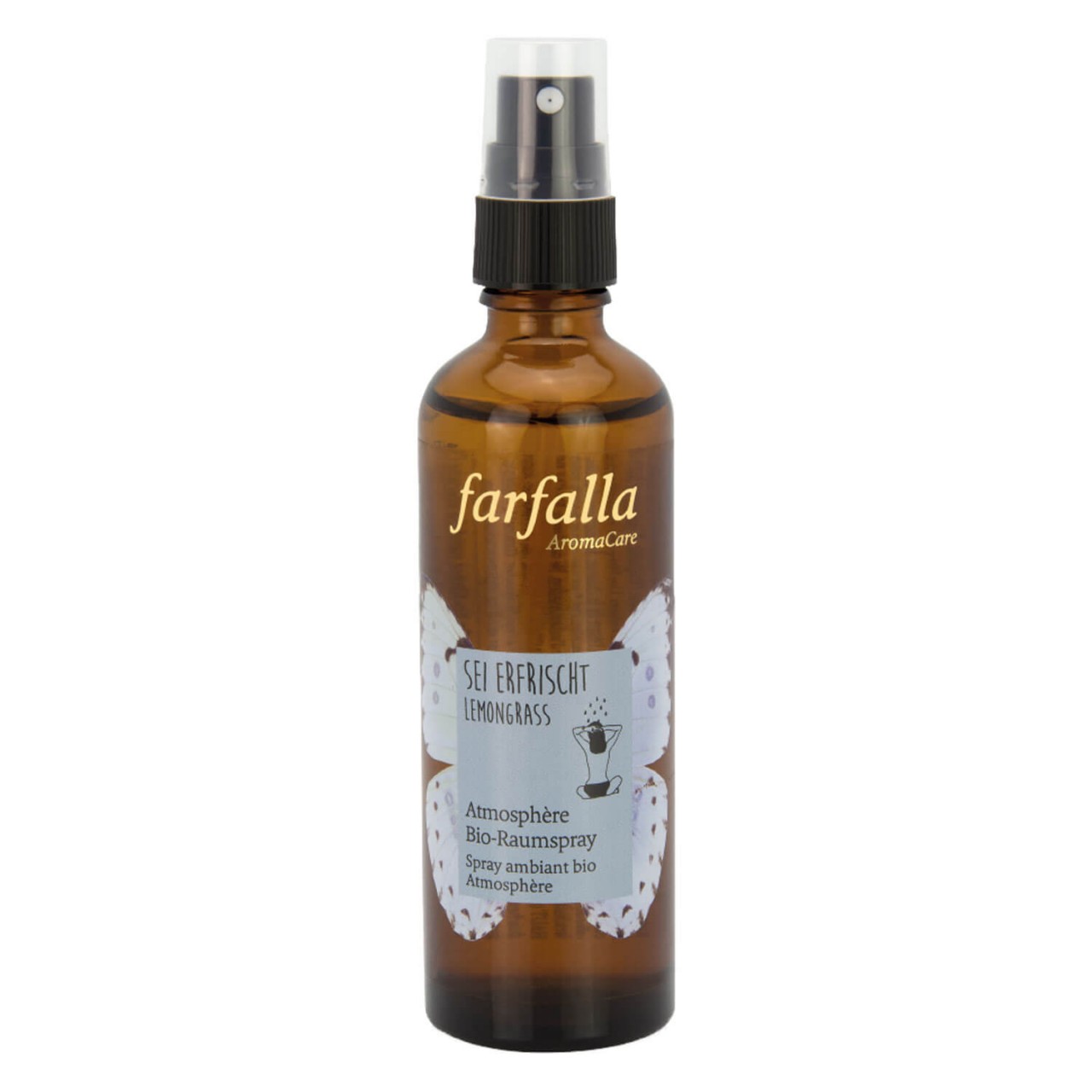 Farfalla Sei erfrischt - Lemongrass Atmosphère Bio-Raumspray Farfalla Sei erfrischt - Lemongrass Atmosphère Bio-Raumspray von Farfalla