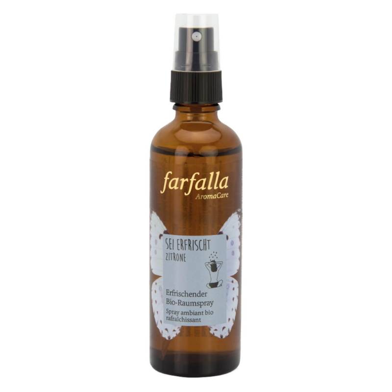 Farfalla Sei erfrischt - Zitrone Erfrischender Bio-Raumspray von Farfalla